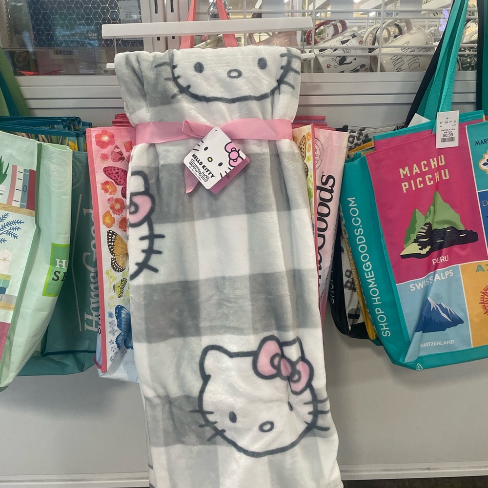 Hello Kitty Throw NWT
